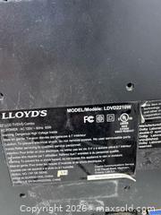 MaxSold Auction: Lloyd’s 22” LCD TV/DVD Combo – Model LDVD2210W - North York (Ontario, Canada) SELLER MANAGED Downsizing Online Auction -  Bridgeland Avenue