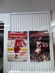 MaxSold Auction: Michael Jordan & Steve Yzerman Vintage Sports Posters - North York (Ontario, Canada) SELLER MANAGED Downsizing Online Auction -  Bridgeland Avenue