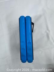 MaxSold Auction: Vintage Prosonic “Sportabout” AM Pocket Radio – Blue & Black - North York (Ontario, Canada) SELLER MANAGED Downsizing Online Auction -  Bridgeland Avenue