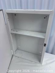 MaxSold Auction: White Recessed or Surface-Mount Mirrored Medicine Cabinet - North York (Ontario, Canada) SELLER MANAGED Downsizing Online Auction -  Bridgeland Avenue