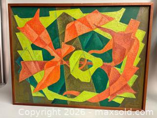 MaxSold Auction: Framed RENE CERA (1895-1992) Signed Oil Painting  - Toronto (Ontario, Canada) SELLER MANAGED Reseller Online Auction - Chesswood Drive