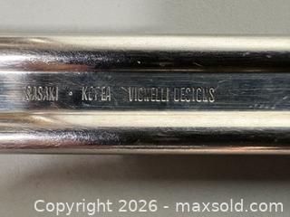MaxSold Auction: Modernist Y. KONO VIGNELLI Designs Stainless Steel Flatware Set for Sasaki  - Toronto (Ontario, Canada) SELLER MANAGED Reseller Online Auction - Chesswood Drive