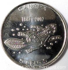 MaxSold Auction: 1867 - 2017 CANADA NATIVE AMERICAN BEAVER ART NICKEL - Kingston (Ontario, Canada) SELLER MANAGED Downsizing Online Auction - Rosemund Crescent