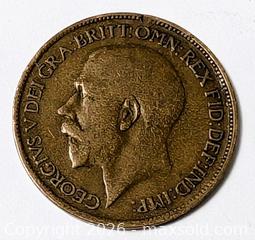 MaxSold Auction: 1916 HALF PENNY COIN - Kingston (Ontario, Canada) SELLER MANAGED Downsizing Online Auction - Rosemund Crescent