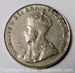 MaxSold Auction: 1935 CANADIAN NICKEL COIN - Kingston (Ontario, Canada) SELLER MANAGED Downsizing Online Auction - Rosemund Crescent