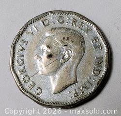 MaxSold Auction: 1945 CANADIAN FIVE CENT COIN - Kingston (Ontario, Canada) SELLER MANAGED Downsizing Online Auction - Rosemund Crescent