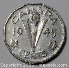 MaxSold Auction: 1945 CANADIAN NICKEL - Kingston (Ontario, Canada) SELLER MANAGED Downsizing Online Auction - Rosemund Crescent