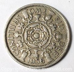 MaxSold Auction: 1956 TWO SHILLINGS COIN - Kingston (Ontario, Canada) SELLER MANAGED Downsizing Online Auction - Rosemund Crescent