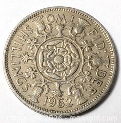 MaxSold Auction: 1962 TWO SHILLINGS COIN - Kingston (Ontario, Canada) SELLER MANAGED Downsizing Online Auction - Rosemund Crescent