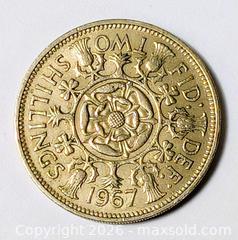 MaxSold Auction: 1967 TWO SHILLINGS COIN - Kingston (Ontario, Canada) SELLER MANAGED Downsizing Online Auction - Rosemund Crescent