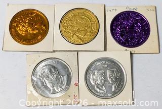 MaxSold Auction: MARDI GRAS TOKEN COINS - Kingston (Ontario, Canada) SELLER MANAGED Downsizing Online Auction - Rosemund Crescent