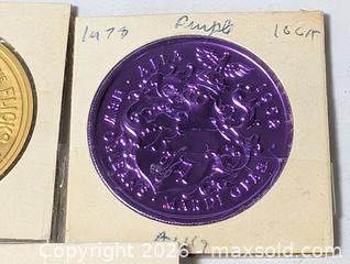 MaxSold Auction: MARDI GRAS TOKEN COINS - Kingston (Ontario, Canada) SELLER MANAGED Downsizing Online Auction - Rosemund Crescent