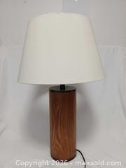 MaxSold Auction: Vintage MCM Rosewood Cylinder Table Lamp  - Toronto (Ontario, Canada) PARTNER MANAGED Reseller Online Auction - Queen Street West