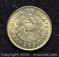 MaxSold Auction: Coin from Guatemala (1969) - Toronto (Ontario, Canada) SELLER MANAGED Estate Sale Online Auction - Spenvalley Drive