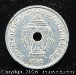 MaxSold Auction: Coin from Laos (1952) - Toronto (Ontario, Canada) SELLER MANAGED Estate Sale Online Auction - Spenvalley Drive