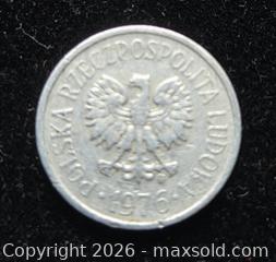 MaxSold Auction: Coin from Poland (1976) - Toronto (Ontario, Canada) SELLER MANAGED Estate Sale Online Auction - Spenvalley Drive
