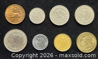 MaxSold Auction: Collection of Eight (8) Coins from Mexico - Toronto (Ontario, Canada) SELLER MANAGED Estate Sale Online Auction - Spenvalley Drive