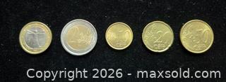 MaxSold Auction: Collection of Five (5) Euro Coins (2002) - Toronto (Ontario, Canada) SELLER MANAGED Estate Sale Online Auction - Spenvalley Drive