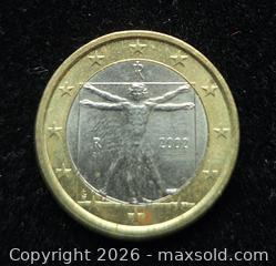 MaxSold Auction: Collection of Five (5) Euro Coins (2002) - Toronto (Ontario, Canada) SELLER MANAGED Estate Sale Online Auction - Spenvalley Drive