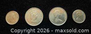 MaxSold Auction: Collection of Four (4) Coins from The Caribbean - Toronto (Ontario, Canada) SELLER MANAGED Estate Sale Online Auction - Spenvalley Drive