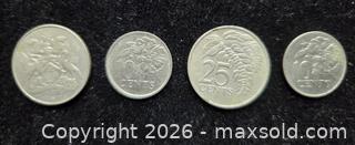 MaxSold Auction: Collection of Four (4) Coins from Trinidad & Tobago - Toronto (Ontario, Canada) SELLER MANAGED Estate Sale Online Auction - Spenvalley Drive