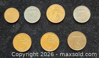 MaxSold Auction: Collection of Seven (7) Coins from the Netherlands - Toronto (Ontario, Canada) SELLER MANAGED Estate Sale Online Auction - Spenvalley Drive