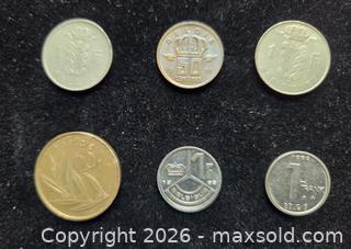 MaxSold Auction: Collection of Six (6) Coins from Belgium - Toronto (Ontario, Canada) SELLER MANAGED Estate Sale Online Auction - Spenvalley Drive