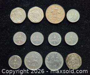 MaxSold Auction: Collection of Twelve (12) British Coins (1980s & 1990s) - Toronto (Ontario, Canada) SELLER MANAGED Estate Sale Online Auction - Spenvalley Drive