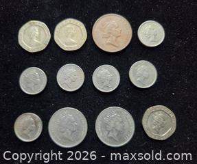 MaxSold Auction: Collection of Twelve (12) British Coins (1980s & 1990s) - Toronto (Ontario, Canada) SELLER MANAGED Estate Sale Online Auction - Spenvalley Drive