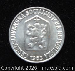 MaxSold Auction: Czech Republic Coin (1963) - Toronto (Ontario, Canada) SELLER MANAGED Estate Sale Online Auction - Spenvalley Drive