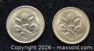 MaxSold Auction: Two Coins from Australia - Toronto (Ontario, Canada) SELLER MANAGED Estate Sale Online Auction - Spenvalley Drive