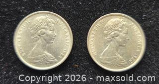 MaxSold Auction: Two Coins from Australia - Toronto (Ontario, Canada) SELLER MANAGED Estate Sale Online Auction - Spenvalley Drive