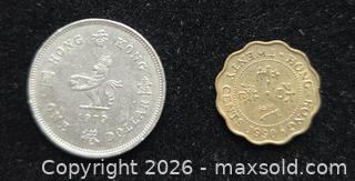 MaxSold Auction: Two Coins from Hong Kong - Toronto (Ontario, Canada) SELLER MANAGED Estate Sale Online Auction - Spenvalley Drive