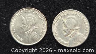 MaxSold Auction: Two Coins from Panama - Toronto (Ontario, Canada) SELLER MANAGED Estate Sale Online Auction - Spenvalley Drive