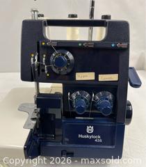 MaxSold Auction: Husqvarna Huskylock 435 Serger Sewing Machine  - Campbell (California, USA) PARTNER MANAGED Estate Sale Online Auction -  Dell Avenue