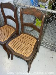 MaxSold Auction: Vintage Chairs C - Greater Napanee (Ontario, Canada) PARTNER MANAGED Downsizing Online Auction - Loyalist Parkway RR1
