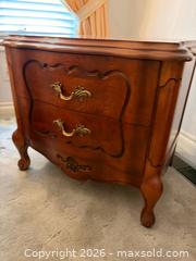MaxSold Auction: Pair of French Provincial Cherry Nightstands with 2 Drawers - Waterloo (Ontario, Canada) PARTNER MANAGED Estate Sale Online Auction - Winchester Drive