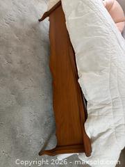 MaxSold Auction: Queen Traditional Brown Wood & Metal Bed Frame with Box Spring - Waterloo (Ontario, Canada) PARTNER MANAGED Estate Sale Online Auction - Winchester Drive
