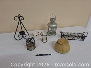 MaxSold Auction: Candle Holder lot - Newburgh (Ontario, Canada) SELLER MANAGED Charity/Fundraising Online Auction - Academy Street