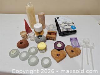 MaxSold Auction: Candle Holders and Candles - Newburgh (Ontario, Canada) SELLER MANAGED Charity/Fundraising Online Auction - Academy Street