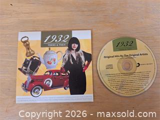 MaxSold Auction: CD of 1932 Musicians - Newburgh (Ontario, Canada) SELLER MANAGED Charity/Fundraising Online Auction - Academy Street