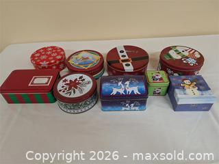 MaxSold Auction: Christmas Tins - Newburgh (Ontario, Canada) SELLER MANAGED Charity/Fundraising Online Auction - Academy Street