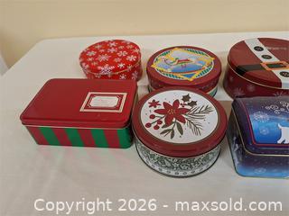 MaxSold Auction: Christmas Tins - Newburgh (Ontario, Canada) SELLER MANAGED Charity/Fundraising Online Auction - Academy Street