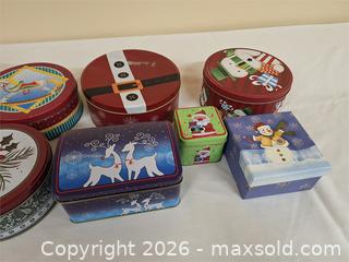 MaxSold Auction: Christmas Tins - Newburgh (Ontario, Canada) SELLER MANAGED Charity/Fundraising Online Auction - Academy Street