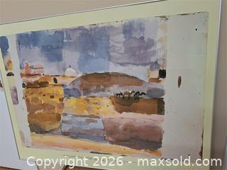 MaxSold Auction: Large Framed Print - Newburgh (Ontario, Canada) SELLER MANAGED Charity/Fundraising Online Auction - Academy Street