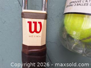 MaxSold Auction: Tennis Raquets and Tennis Balls - Newburgh (Ontario, Canada) SELLER MANAGED Charity/Fundraising Online Auction - Academy Street