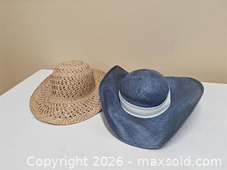 MaxSold Auction: Two Straw Hats - Newburgh (Ontario, Canada) SELLER MANAGED Charity/Fundraising Online Auction - Academy Street