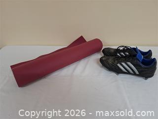 MaxSold Auction: Yoga Matt & Cleats - Newburgh (Ontario, Canada) SELLER MANAGED Charity/Fundraising Online Auction - Academy Street