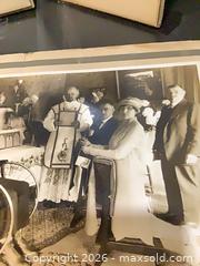 MaxSold Auction: Antique Black & White Photograph of Religious Ceremony, Mat-Mounted - Ottawa (Ontario, Canada) SELLER MANAGED Downsizing Online Auction - Oaklawn Crescent