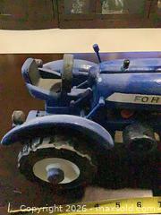 MaxSold Auction: Blue Wooden Ford 2000 Toy Tractor, 8-12 in hand made - Ottawa (Ontario, Canada) SELLER MANAGED Downsizing Online Auction - Oaklawn Crescent